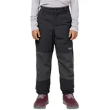 Jack Wolfskin Unisex Kinder Rascal Winter Pants K Wanderhose, Schwarz, 164 EU