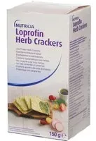 Loprofin crackers aux herbes Cookies 150 g