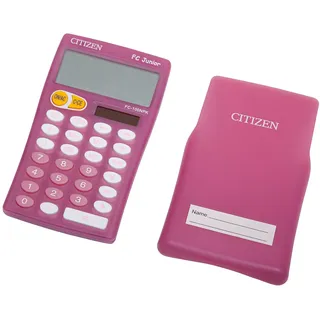 Citizen FC-100NPK Tischrechner school Serie Junior Rosa