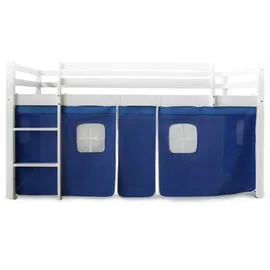 Homestyle4u Blau für Kinderhochbett 1518