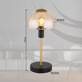 GLOBO Tischleuchte Gold Schwarz