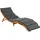 Merxx Honopu Sonnenliege 180 x 54 x 60 cm Grau