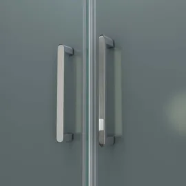 SoGood doporro Duschtür Nischentür dusche Duschabtrennung Duschkabine 80cm Nischendrehtür 195cm ESG-Sicherheitsglas satiniert Drehtür mit Hebe- und Senkmechanismus Teramo24vs