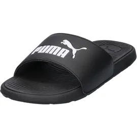 Puma Kinder Badeschlappen Cool Cat 2.0 Jr 390881-01 35.5 - Puma Black-Puma White - 35.5
