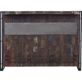 GUTMANN FACTORY Barschrank Titan 140 x 105 x 52 cm Braun