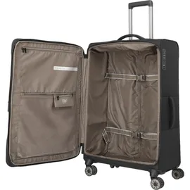 Travelite Crosslite 4-Rollen XL Cabin 81 cm / 32 cm / 118 l schwarz