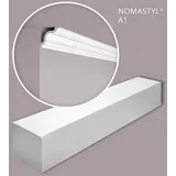 NMC A1-box NOMASTYL Eckleisten 1 Karton SET mit 55 Stuckleisten 110 m weiß