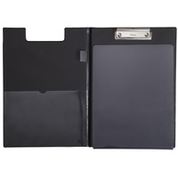 Maul Schreibmappe A4 mit Folienüberzug und Durchschreibschutz, schwarz (2339690)
