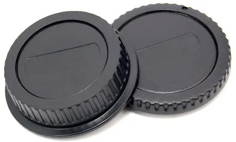 Caruba Objektiv- und Gehäusedeckel für Canon