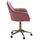 Möbel Boss Drehstuhl Textil Rosa