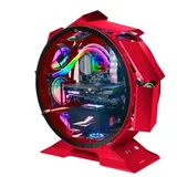 mars-gaming Mars Gaming MCORB gehärtetes Glas USB 3.0 Rot,