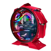 mars-gaming Mars Gaming MCORB gehärtetes Glas USB 3.0 Rot,