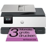 HP Officejet Pro 8132e All-in-One weiß/schwarz, Instant Ink, Tinte, mehrfarbig (40Q45B)