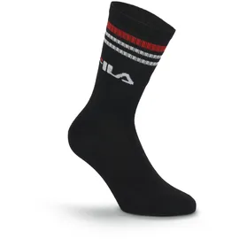 Fila Socken 3er Pack Schwarz 35-38