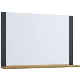 VCM my bath Spiegel VCB 10 916701 honig-eiche, anthrazit 80,0 x 17,0 x 55,0 cm