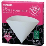 Hario V60 Filter Paper VCF-01–100M weiß 2x40