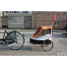 InnoPet Hundeanhänger schwarz/silber