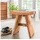 Destiny Badhocker SPA & LIVING, Japan Style gebogen cm, Teak