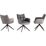 Home Affaire »Newton, TOPSELLER", (Set), 2 St., Leder, Federkern im Sitz, 180 Grad Drehfunktion