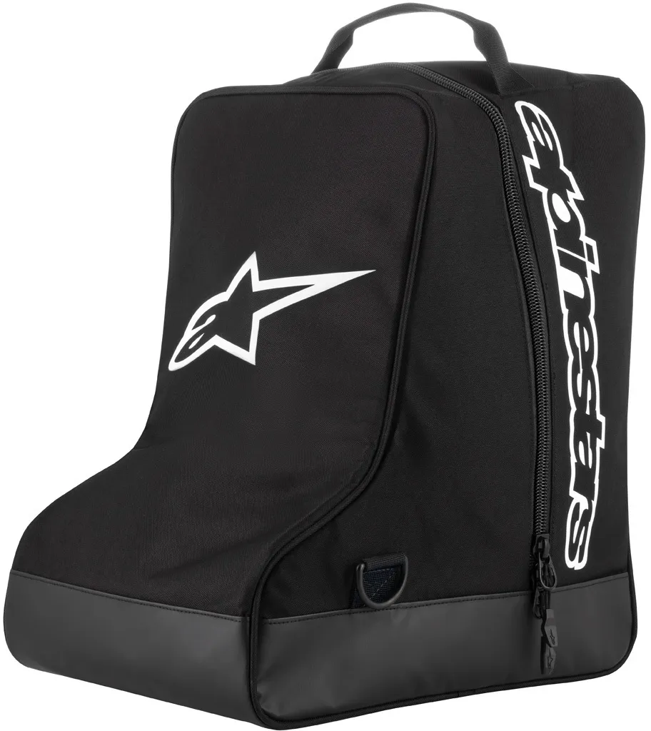 Alpinestars Boot-Bag, zwart-wit Voorman