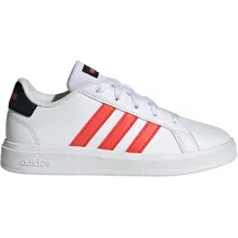 adidas Grand Court Lifestyle Tennis Lace-Up Cloud White / Bright Red / Core Black 28