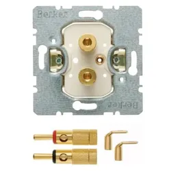 Berker Lautsprechersteckdose 450502 High End
