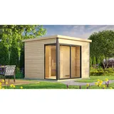 Weka Design-Saunahaus 412 inkl. 9 kW Ofen + int. Steuerung