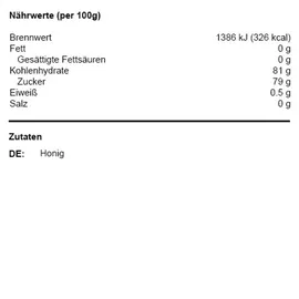 Breitsamer Honig Honigsticks, flüssig. je 8g, 80 Portionen