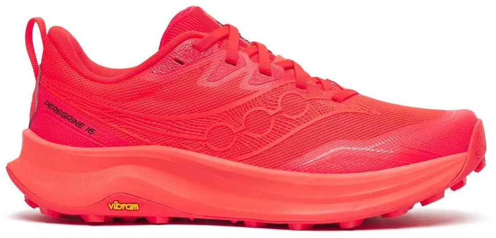 Saucony Damen Peregrine 16 rot 38.0
