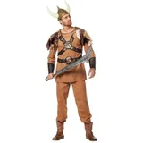 Metamorph Kostüm Wikinger Barbar Kostüm, Die richtige Ausstattung für Deinen nächsten Raubzug braun 58