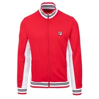 Fila Tennisjacke Björn rot/weiss Herren