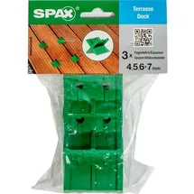 SPAX - Fugenlehre 4, 5, 6, 7 Mm Zum Stecken + 1 Innensechskantschlüssel Ersatzakkus & Aufsätze