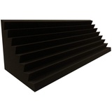 Akustikpur Akustikplatte Bass Trap Lamellen Profil 100x30x30cm effektive Raum Akustik Absorber