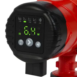 Eberth Umwälzpumpe Heizungspumpe Zirkulationspumpe, 45W, 52 l/min, Max Förderhöhe Druckseite 6m, Max Förderdruck Druckseite 10 bar, 52 l/min