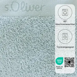 s.Oliver Waschhandschuh 16 x 21 cm blau