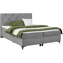 Boxbett Wind Grau ca. 160x200cm