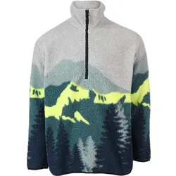 BRUNOTTI Herren Rolli Rodrigo-Mountain Fleece, Mountain Panel Fuel Green, L
