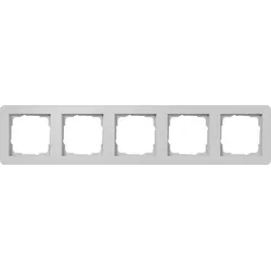 Gira Abdeckrahmen 5fach 0215154