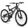 Licorne Strong 2D Premium Mountainbike 29 Zoll RH 0 cm Unisex schwarz/rot