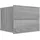 vidaXL Nachtschrank Grau Sonoma 40 x 30 x 30 cm Holzwerkstoff