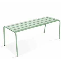 Oviala Gartenbank 120 x 52 x 46 cm Salbeigrün