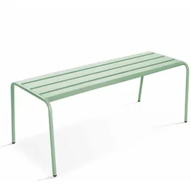 Oviala Gartenbank 120 x 52 x 46 cm Salbeigrün