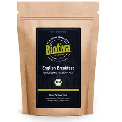 Biotiva English Breakfast GFBOP Schwarztee Bio 250 g