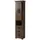 Massivmoebel24 Mango Hochschrank 50 x 35 x 195 cm Braun Holz
