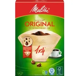 Melitta® Filtertüten 1x4/40 AROMA 4006508206933 , 1 Packung = 40 Stück