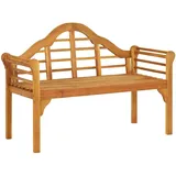 vidaXL Gartenbank 125 cm Massivholz Akazie