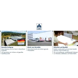 IRISETTE Stella Kaltschaum 100 x 200 cm H4