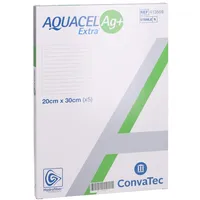 docpharm gmbh AQUACEL Ag+ Extra 20x30 cm Kompressen