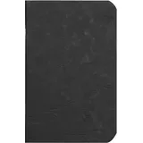 Clairefontaine Heft AgeBag 9 x 14 cm Taschenformat 48 Blatt Schwarz 1 St.