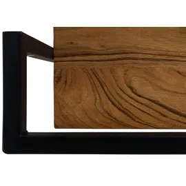 MASSIVMOEBEL24.DE Wandgarderobe Melbourne 100 x 30 x 80 cm Natur
